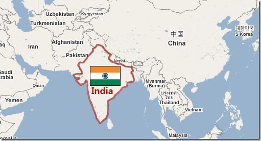 인도 지도