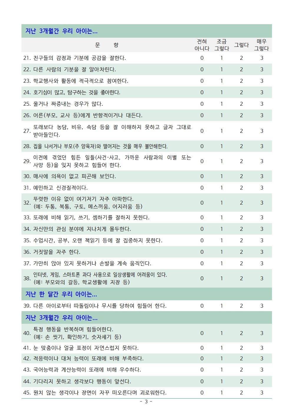 제27호-1, 4학년 학생정서행동특성검사 안내003