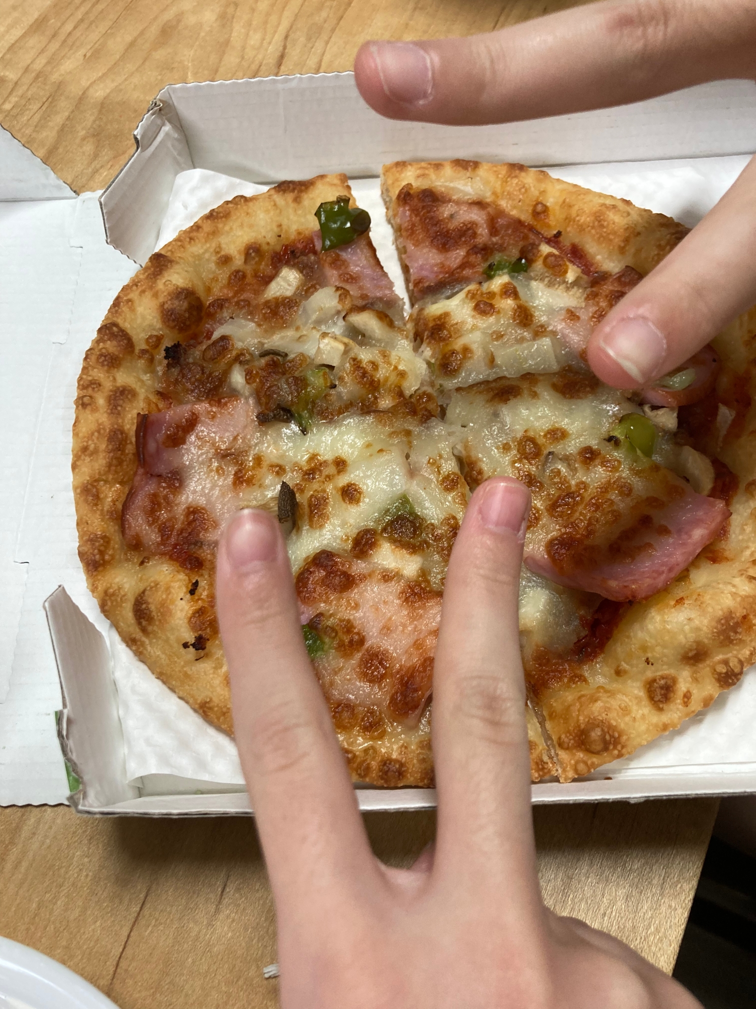 피자 인증사진