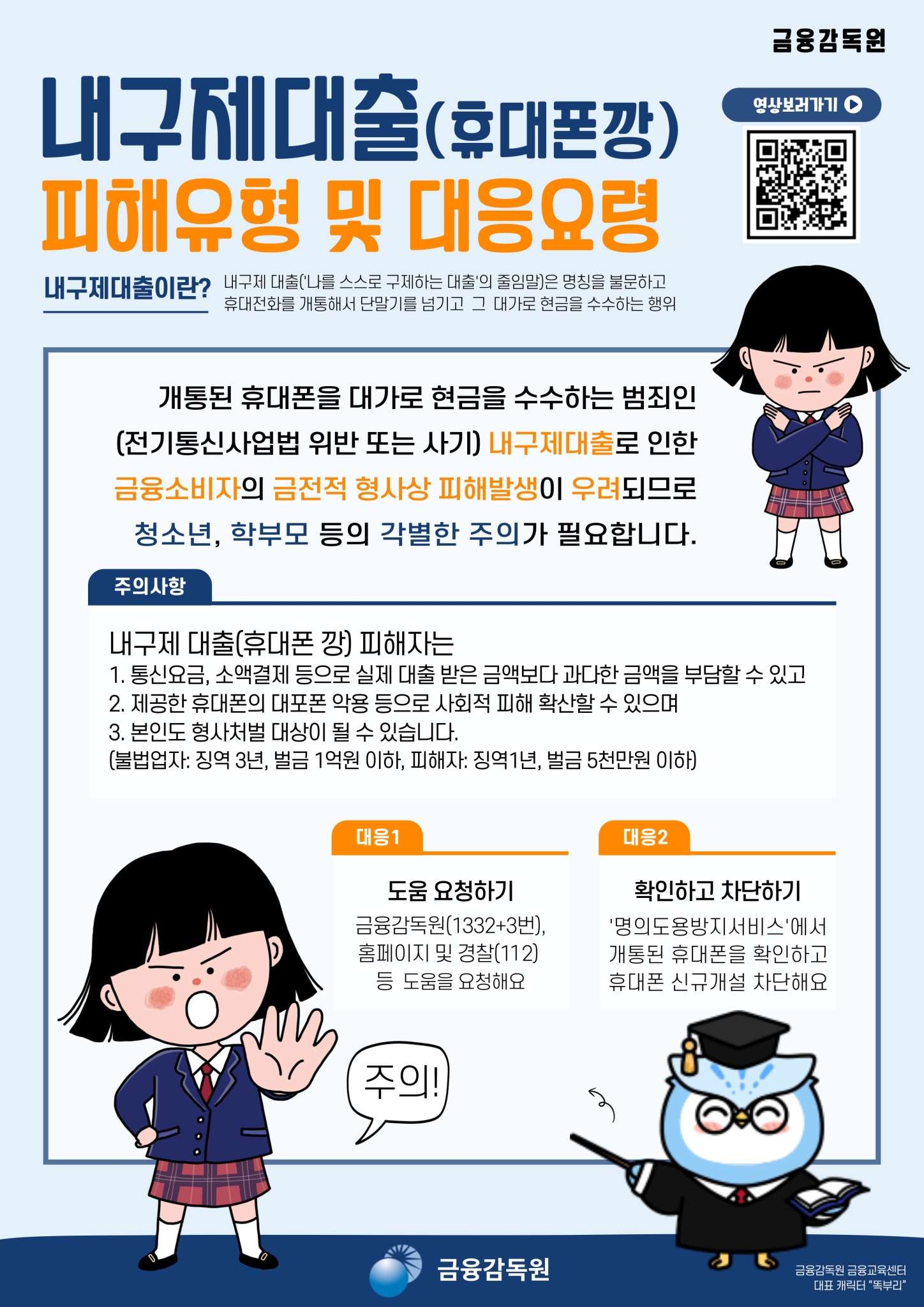 금융감독원_(붙임3) 내구제대출 포스터