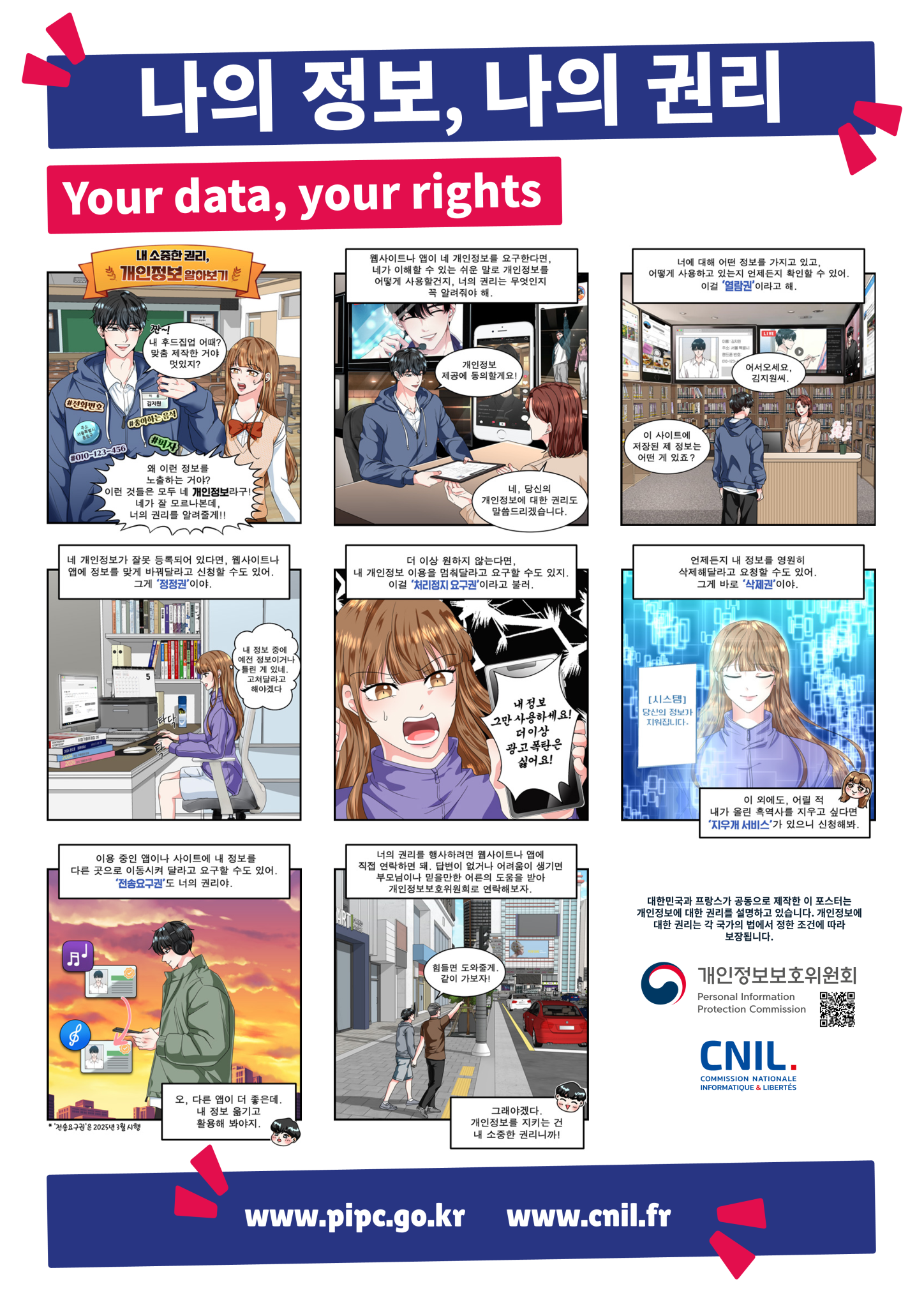 개인정보 보호에 대한 나의 정보 나의 권리 팜플랫 자료